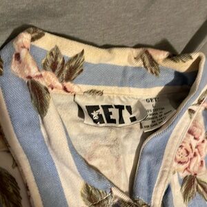 Get! Vintage Women’s Rose Vest L